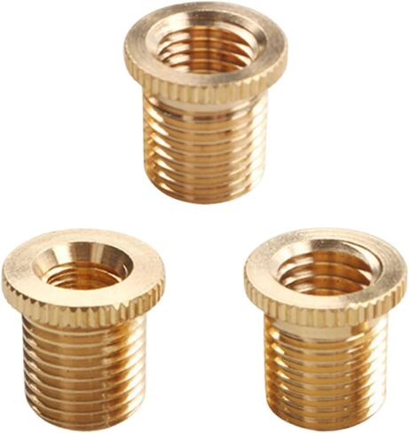 3 قطع محولات خيط مقبض التحول العالمي، M8 X 1.25، M10 X 1.25، M10 X 1.5 مقبض عصا تروس نحاسي، مثبت رأس ناقل الحركة اليدوي التلقائي للسيارة in Kuwait