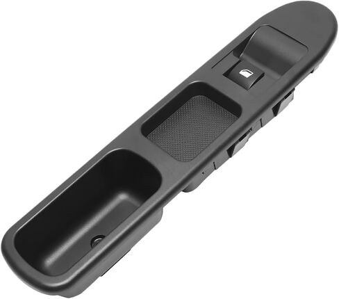 Car Interior Accessory Auto Window Car Door Handle Armrest Switch Driver Side Control Switch Panel for Peugeot 207 2006-2018(Black) in Saudi Arabia