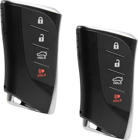 USARemote Key Fob استبدال لـ 2020 2021 2022 2023 2024 2025 Lexus ES250 ES300H ES350 LS500 4-Button Smart Keyless Entry Remote (HYQ14FBZ، 8990H-06020، 8990H-06021) in Kuwait