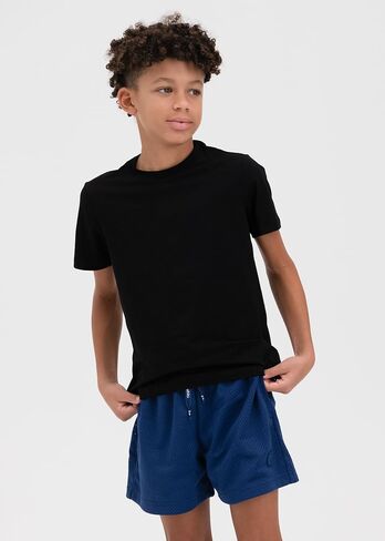 Ethika Boys Basketball Short | Black in Saudi Arabia