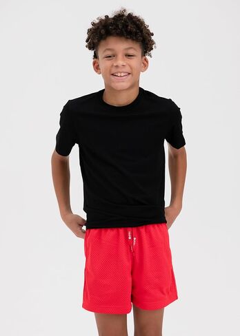 Ethika Boys Basketball Short | Black in Saudi Arabia