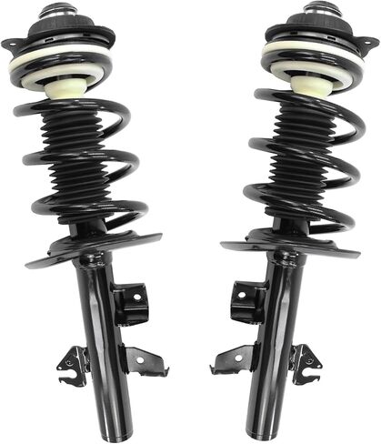Detroit Axle - AWD 8pc Struts Shocks Kit for Jeep 2014-2018 Cherokee, 2 Front Struts with Coil Springs 2 Rear Shock Absorbers 4 Front Rear Sway Bars 2015 2016 2017 Replacement Suspension Kit in Saudi Arabia