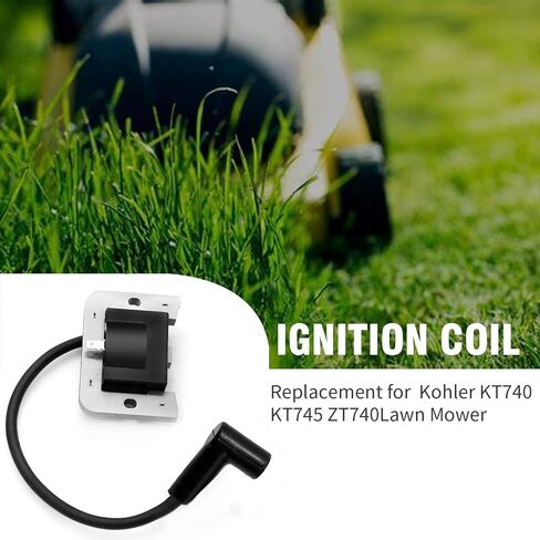 MDEOOSKY 2Pcs 32-584-09-S Ignition Coil Engine Digital Ignition Module Replacement for Kohler KT740 KT745 ZT740, Replaces 32-584-24-S 32-584-25-S, Black in Saudi Arabia