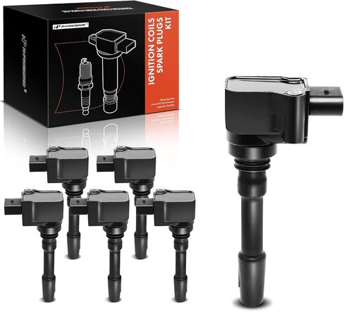 A-Premium Engine Ignition Coil Pack Compatible with Porsche Cayenne 2015-2018 3.6L, Macan 2015-2016 3.6L, Panamera 2014-2016 3.0L in Saudi Arabia