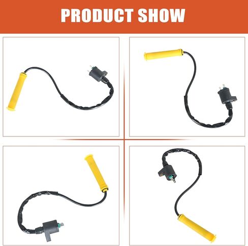 labwork Ignition Coil Spark Plug Replacement For Honda XR650L 1993-2016 30510-MN1-680 30700-KF0-163 in Saudi Arabia