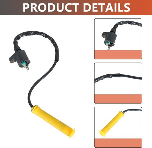 labwork Ignition Coil Spark Plug Replacement For Honda XR650L 1993-2016 30510-MN1-680 30700-KF0-163 in Saudi Arabia