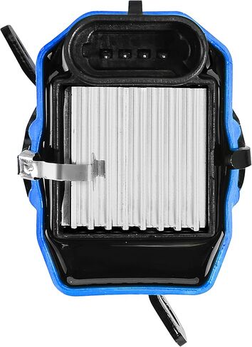 ENA Set of 8 Round Professional Ignition Coil with 8 Platinum Spark Plug and Blue Wire Set Compatible with Cadillac Escalade 6.0L V8 Replacement for UF262 in Saudi Arabia