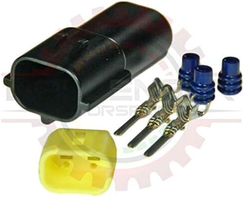 Ballenger Motorsports - 2 - Way Receptacle (Female) Connector Kit for Boost Solenoid on Many Japanese Vehicles in Saudi Arabia