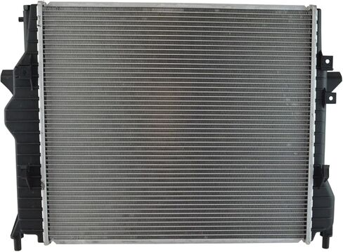 Radiator Assembly Aluminum Core Plastic Tank Compatible with 2000-2008 Jaguar S-Type 2004-2009 Vanden Plas 2007-2009 XJ8 XJR 2009-2010 XF in Saudi Arabia