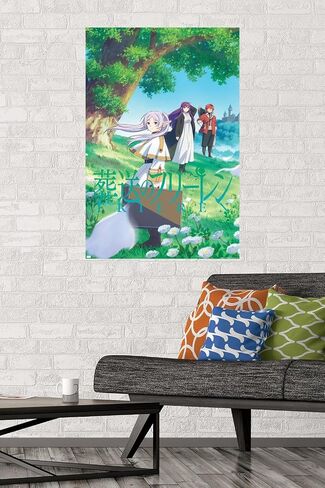 Trends International Frieren: Beyond Journey's End - Key Art Wall Poster, 34L x 22.4W, Unframed Version in Saudi Arabia