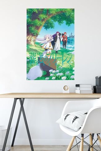 Trends International Frieren: Beyond Journey's End - Key Art Wall Poster, 34L x 22.4W, Unframed Version in Saudi Arabia