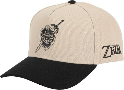 Legend of Zelda Hylian Shield Embroidery Poly Wool B104 Baseball Cap Snapback in Saudi Arabia