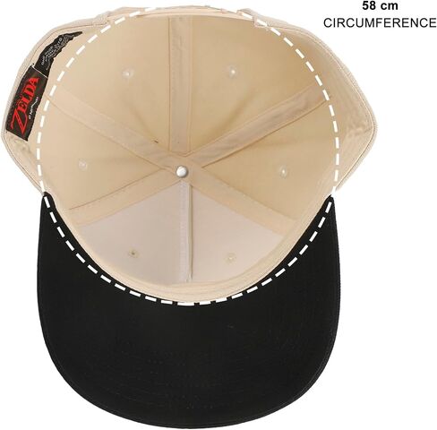 Legend of Zelda Hylian Shield Embroidery Poly Wool B104 Baseball Cap Snapback in Saudi Arabia