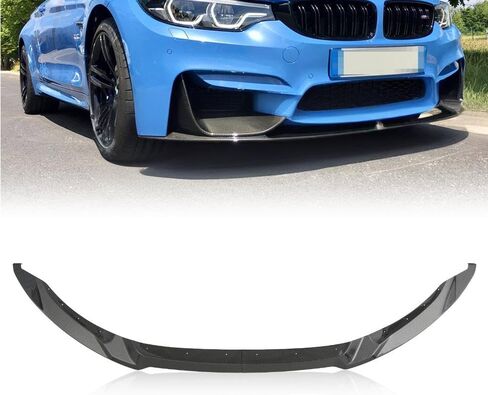 مقسم الشفاه الأمامي متوافق مع 2015-2020 BMW F80 M3 F82 F83 M4، ألياف الكربون طراز CS in Saudi Arabia