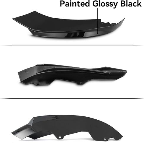 Front Bumper Front Lip Splitter Kit Compatible with 2014-2020 BMW F32 F33 F36 M Sport Gloss Black in Saudi Arabia