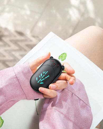 Hand Warmers Rechargeable 2 Pack, 6000mAh Electric Hand Warmer Reusable, 20Hrs Long Heating, Portable Pocket Heater Handwarmer for Women Men, Outdoor Camping, Hunting Gear in Kuwait