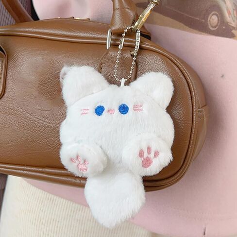 New 2026 Cartoon Cat Keychains for Women Long Tailed Cats Keychains Backpack Accessories Student Gifts Fashion Creative Gift in Saudi Arabia