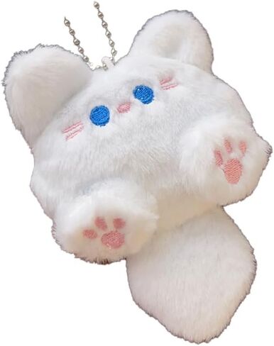 New 2026 Cartoon Cat Keychains for Women Long Tailed Cats Keychains Backpack Accessories Student Gifts Fashion Creative Gift in Saudi Arabia