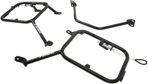TUSK Pannier Racks with Nelson Rigg Hurricane Dry Saddlebags Black for Kawasaki KLR650 S ABS 2023-2024 in Saudi Arabia