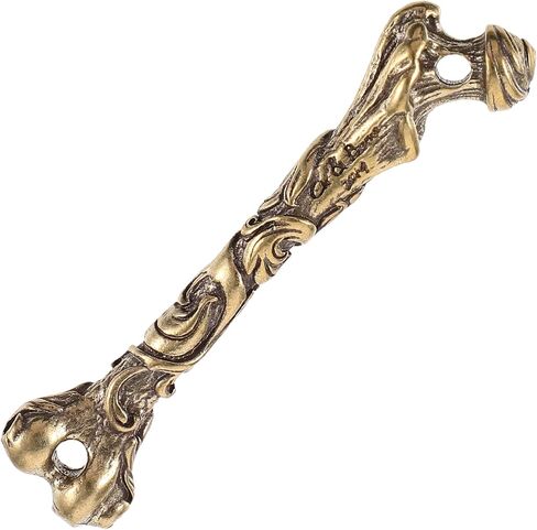 EXCEART Antique Brass Bone Pendants Vintage Skeleton Bone Charms Keychain Pendants for Diy Keyring Jewelry Making in Saudi Arabia