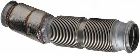 Mytee Products 3.25" ID x 17.5" Heavy Duty Exhaust Flex Pipe Compatible with Volvo VNL 2009-2010 - Replaces 23789373 21959389 674-6026 Mack 22563153 820.B96532P 22307697 in Saudi Arabia