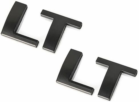 شعارات الحروف، شارات الباب، لوحة الباب الخلفي متوافقة مع 2007-2020 تاهو LT 5 قطع (أسود لامع) in Kuwait