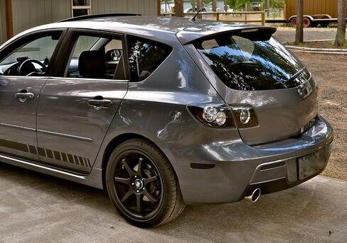 iJDMTOY عدسة مدخنة 90-SMD ضوء علامة جانبية LED كامل متوافق مع 2004-2008 Mazda 3 سيدان، استبدل عاكسات العلامات الجانبية OEM الحمراء بدون لمبة in Saudi Arabia