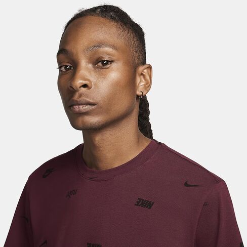 تيشيرت بطبعة كاملة للرجال من Nike Club (مارون ليلي) in Saudi Arabia