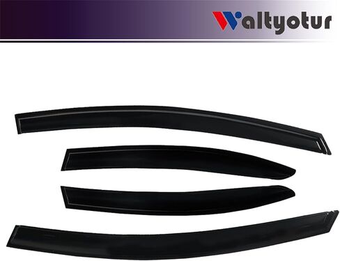 waltyotur 4PCS Window Visor Vent Shade Rain Guard Replacement for Honda Civic 4 Door Sedan 2006-2011 in Saudi Arabia