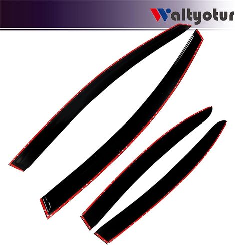 waltyotur 4PCS Window Visor Vent Shade Rain Guard Replacement for Honda Civic 4 Door Sedan 2006-2011 in Saudi Arabia