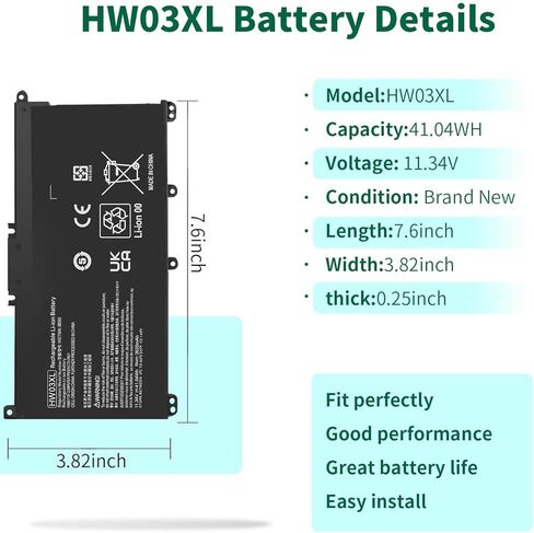 53Wh H5CKD 15V استبدال البطارية لجهاز Dell Inspiron 5400 5406 7405 7300 7306 7500 7506 2 في 1 فضي 5300 5301 5401 5402 5408 5409 5501 5502 5508 5509 Series Latitude 3410 3510 فوسترو 5300 5301 7T8CD in Saudi Arabia