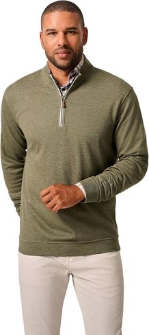 johnnie-O Sully 1/4 Zip Pullover - JMKO1460 - Volcano - L in Saudi Arabia