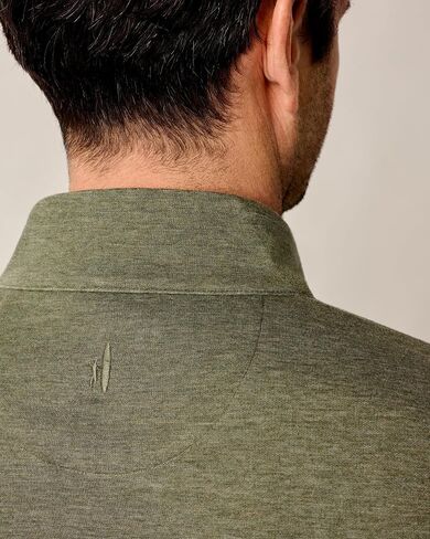 johnnie-O Sully 1/4 Zip Pullover - JMKO1460 - Volcano - L in Saudi Arabia