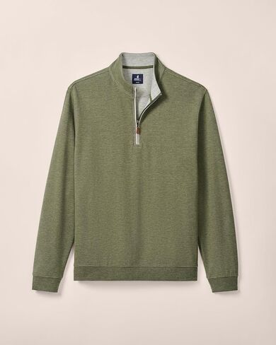 johnnie-O Sully 1/4 Zip Pullover - JMKO1460 - Volcano - L in Saudi Arabia