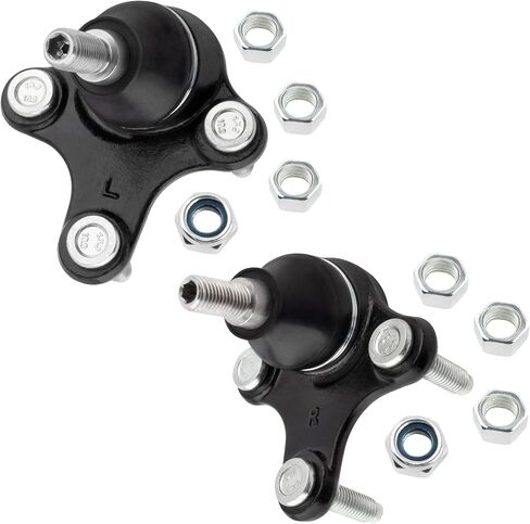 BOXI (Set of 6) Front Inner & Outer Tie Rod Ends + Lower Ball Joint Fit for Audi A3 Quattro 2006-2013 for Volkswagen Eos Golf e-Golf Jetta GTI R32 Rabbit Tiguan | K80662 K80663 ES80666 ES80667 EV80665 in Saudi Arabia
