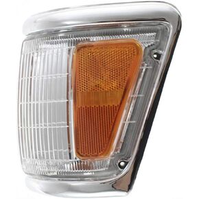 For Toyota Pickup Parking/Cornering Light 1992 93 94 1995 Driver Side w/Chrome 4WD For TO2520129