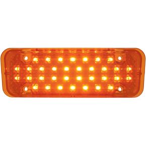 United Pacific CPL7172A 34LED Parking Light for 1971-72 Chevy Trucks, Injection Molded Lens, Dual Function, Fully Sealed, Fits L/H or R/H – ONE Unit