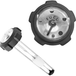 Fuel Gauge Gas Cap for John Deere 200 210 212 214 206 STX38 STX46 SABRE 1438 1538 1542 15.538 15.542 1642 1846, OEM# AM143251 AM36948