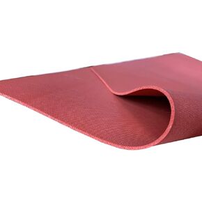 LMS Heat Resistant Silicone Sponge Foam Rubber Sheet, Texture, High Temp Press, Red 11.8 x11.8 inch 1.5mm Thickness (1)