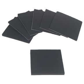 Adhesive Foam Padding 1/8 Inch Thick X 4 Inch Long X 4 Inch Wid,Non-Slip Neoprene Foam Anti Vibration Pads, Closed Cell Foam Sheet (4in X 4in X 1/4in, 10)