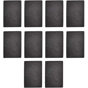 10 Pcs Rectangle Adhesive Foam Sander Back Mat Replacement Sander Pad Sponge Gasket for Makita (9035 7.48" x 3.54" x 0.3")