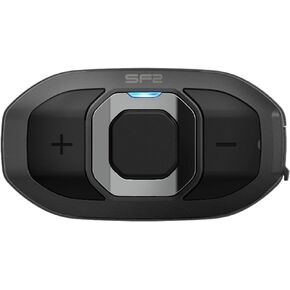 Sena Adult SF2 Motorcycle Bluetooth Communication System with Dual Speakers, Black, Single Pack US
