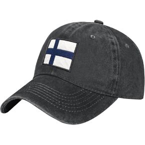 Embroidered Washed Baseball Cap for Men Women
