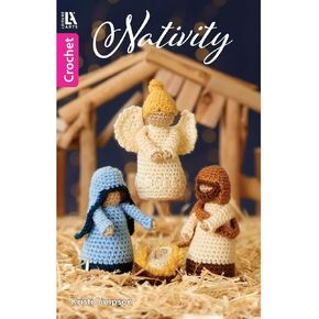 Leisure Arts Crochet Nativity Book