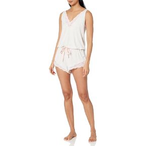 PJ Salvage womens Loungewear Love & Lace RomperPajama Top