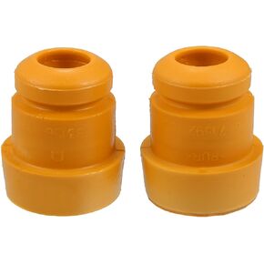 X AUTOHAUX 2pcs 2.6 Inch Front Suspension Bump Stop Strut Bumper Bump Stop for BMW X5 2007-2013 No.31336771892 Rubber Orange