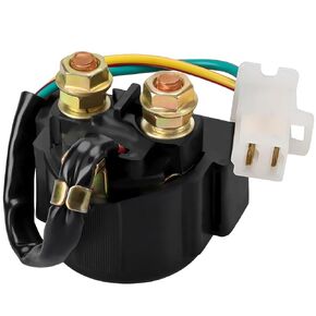 Starter Solenoid Relay for Honda TRX 300 Fourtrax 300 1988-2000 Yamaha Warrior 350 YFM350 1987-2004 Big Bear 350 Wolverine 350 Big Red 200 ATV