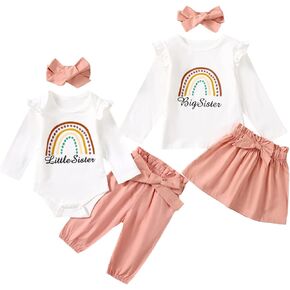 BIRTHDAY SHARK Big Sister Little Sister Matching Outfits Matching Sister Outfits Matching Outfits for Girls