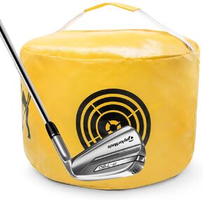 Golf Impact Bag Golf Swing Aids - Golf Swing Trainer and Practice Tool Portable Power Hitting Bag Practice Tool for Golf Beginners - Waterproof and Durable Golf Accessory