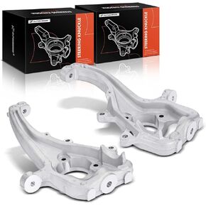 A-Premium 2 x Front Suspension Steering Knuckles Compatible with Ram 1500 2011-2018, 1500 Classic 2019-2021 & Dodge Ram 1500 2003-2010, 4WD, Replace # 68044703AD, 68044704AD